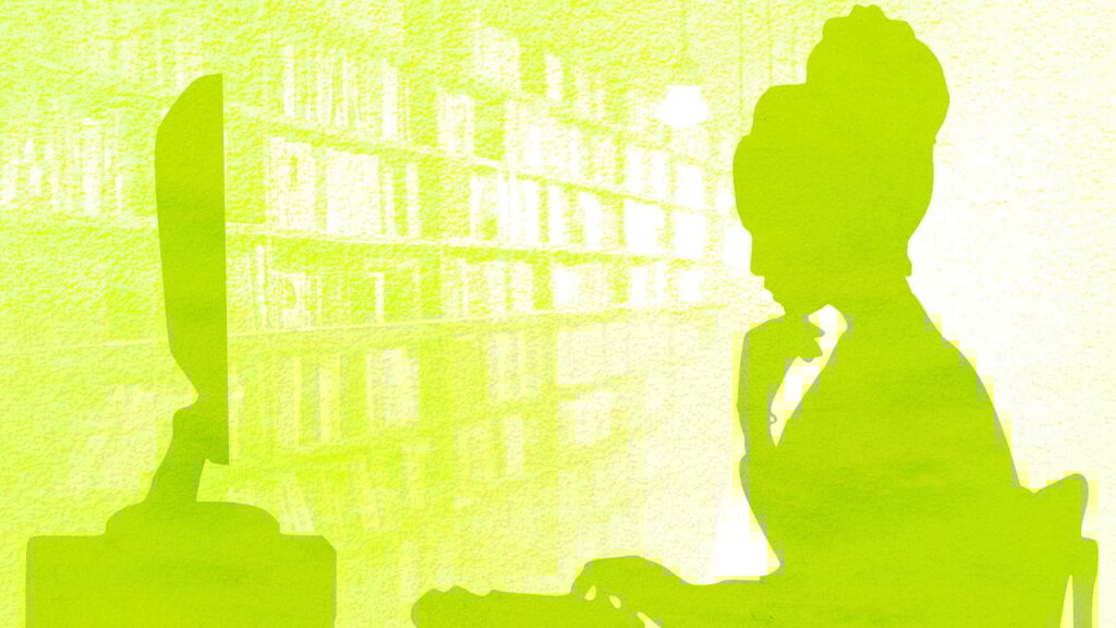 woman, computer, library-6139105.jpg